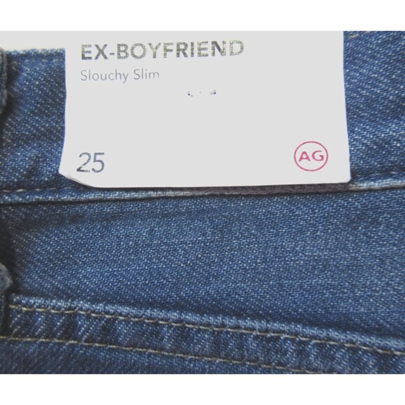 NWT Adriano Goldschmied AG Ex-Boyfriend Slim in Serenity Jeans 25 - Picture 8 of 10